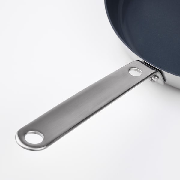 IKEA HEMKOMST frying pan, stainless steel/non-stick coating, 9 in, Ikea Ireland | 7214PWRKG
