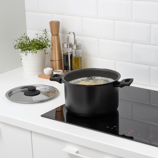 IKEA HEMLAGAD 6-piece cookware set Black, Ikea Ireland | 0624WPMBA