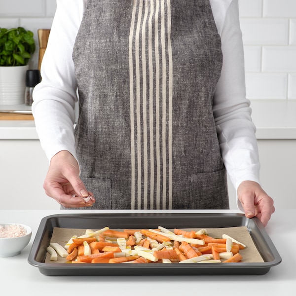 IKEA HEMMABAK baking pan, gray, 16x12 in, Ikea Ireland | 6873WHZSQ