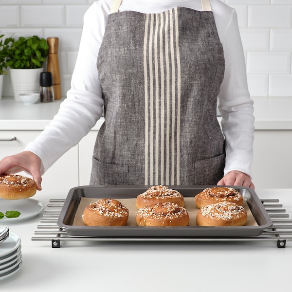 IKEA HEMMABAK baking pan, gray, 16x12 in, Ikea Ireland | 6873WHZSQ