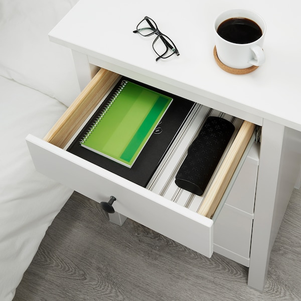 IKEA HEMNES 3-drawer chest, 22 7/8x31 1/8 in White Stain, Ikea Ireland | 0891UBOYV