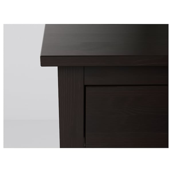 IKEA HEMNES 3-drawer chest, 22 7/8x31 1/8 in Black / Brown, Ikea Ireland | 6409MHKQB