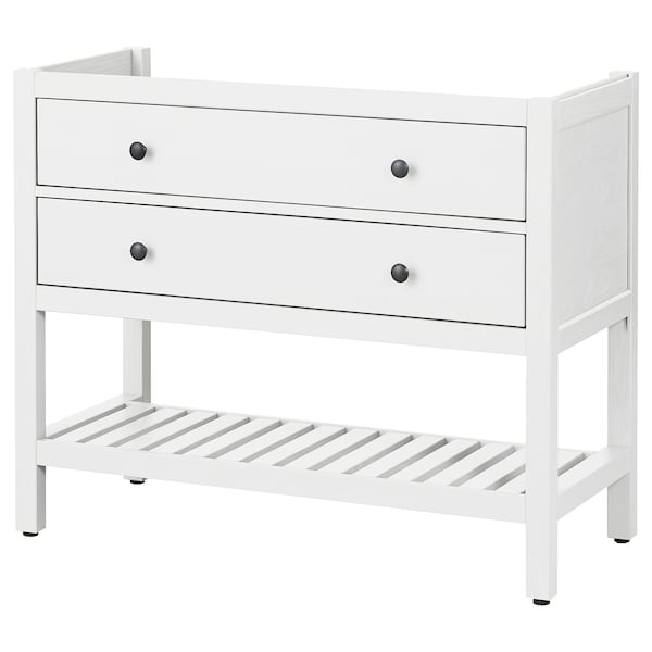 IKEA HEMNES Bathroom vanity with 2 drawers, 36 in White, Ikea Ireland | 8120QXDEB