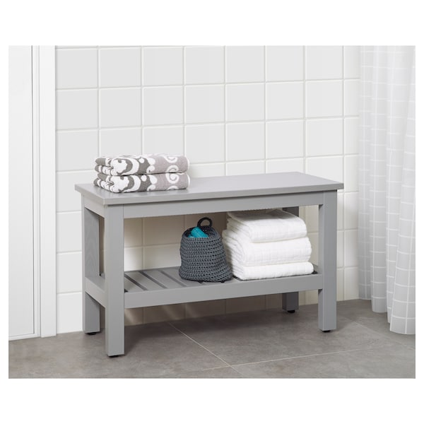 IKEA HEMNES Bench, 32 5/8 in Gray, Ikea Ireland | 7214GXOEZ