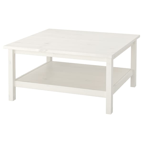 IKEA HEMNES Coffee table, 35 3/8x35 3/8 in White Stain White, Ikea Ireland | 3927PKYNI
