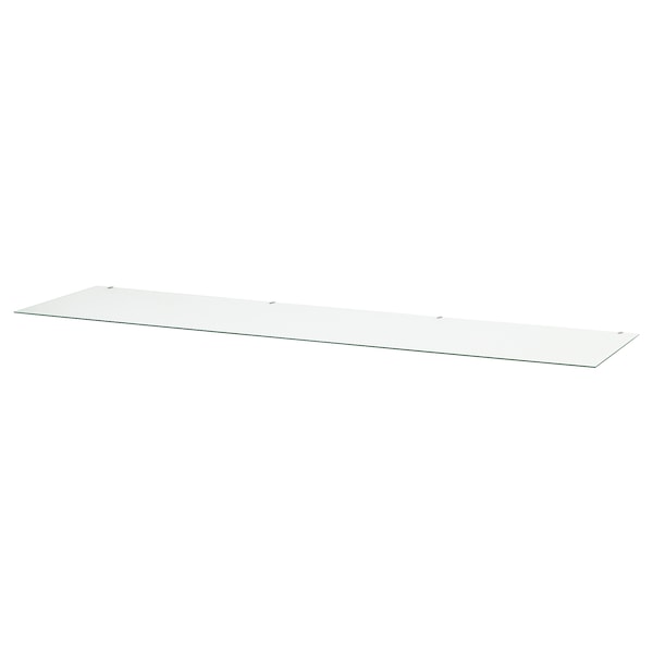 IKEA HEMNES Glass top, transparent, 62 5/8x19 5/8 in, Ikea Ireland | 3057WLJEK
