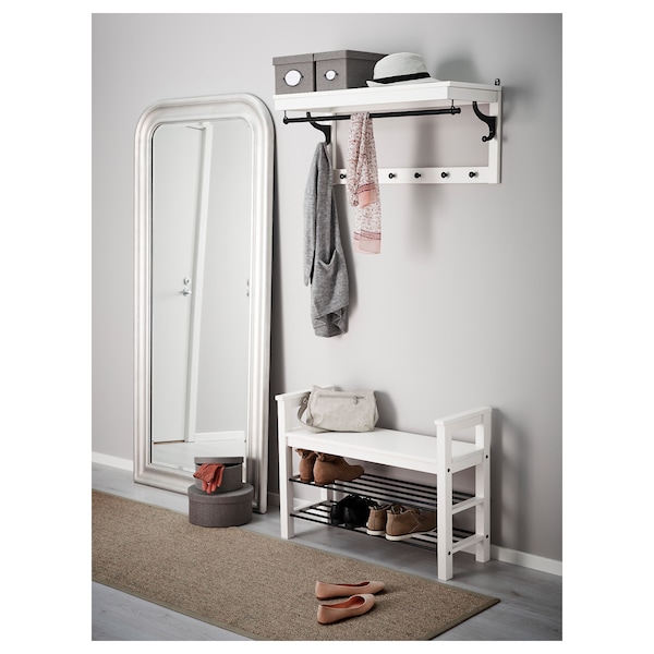 IKEA HEMNES Hat rack, white, 33 1/2 in, Ikea Ireland | 4583KHVWF