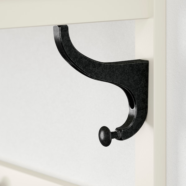 IKEA HEMNES Hat rack, white, 33 1/2 in, Ikea Ireland | 4583KHVWF