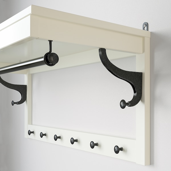 IKEA HEMNES Hat rack, white, 33 1/2 in, Ikea Ireland | 4583KHVWF