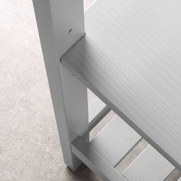 IKEA HEMNES Shelf unit, 16 1/2x67 3/4 in Gray, Ikea Ireland | 0429VOMKD