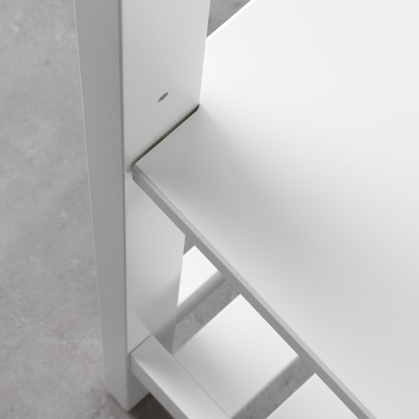 IKEA HEMNES Shelf unit, 16 1/2x67 3/4 in White, Ikea Ireland | 9563OARUS