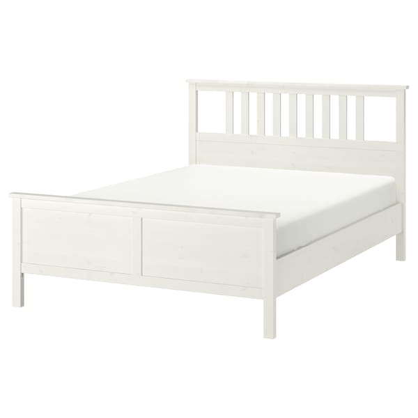 IKEA HEMNES bed frame, Queen White Stain, Ikea Ireland | 9870TNSWR