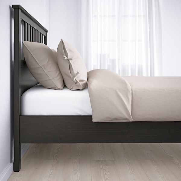 IKEA HEMNES bed frame, Twin Black / Brown, Ikea Ireland | 2973NWOTX