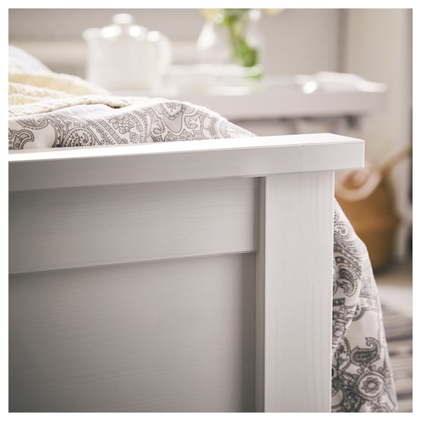 IKEA HEMNES bed frame, Twin White Stain, Ikea Ireland | 3791NJDUE