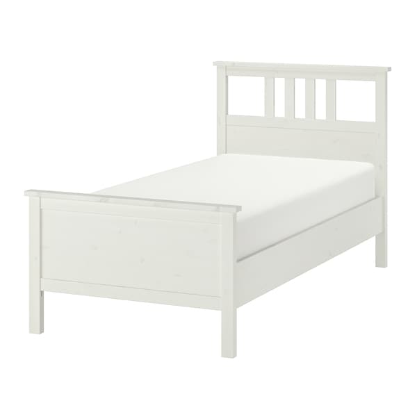 IKEA HEMNES bed frame, Twin White Stain, Ikea Ireland | 3791NJDUE