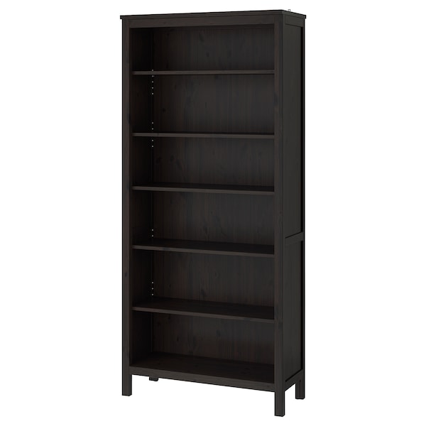 IKEA HEMNES bookcase, 35 3/8x77 1/2 in Black / Brown, Ikea Ireland | 3517XRLOG