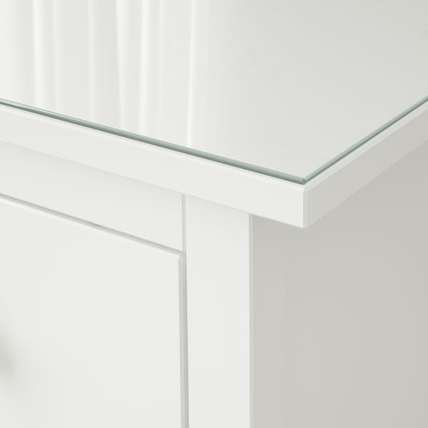 IKEA HEMNES glass top, transparent, 42 1/2x19 5/8 in, Ikea Ireland | 0654ADMSL