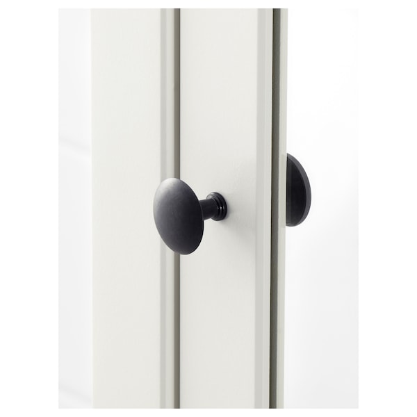 IKEA HEMNES high cabinet with mirror door, 19 1/4x12 1/4x78 3/4 in White, Ikea Ireland | 2794WVTZM