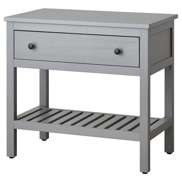 IKEA HEMNES open sink cabinet with 1 drawer, 32 1/4x18 7/8x29 7/8 in Gray, Ikea Ireland | 4310OIPDW