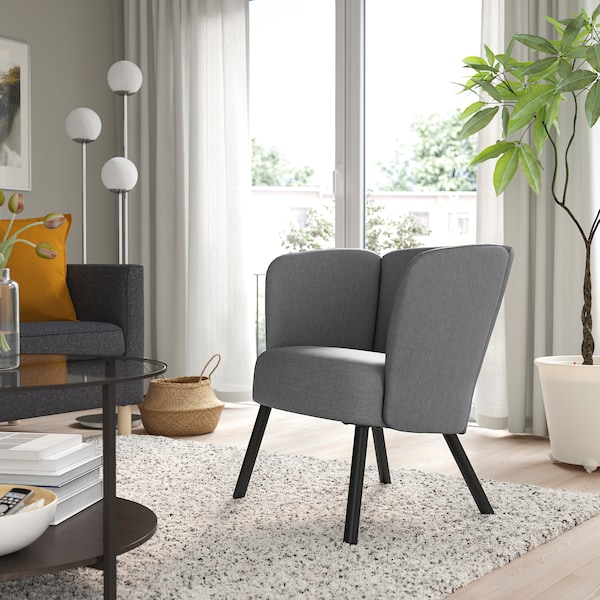 IKEA HERRÅKRA armchair Vissle Gray, Ikea Ireland | 3890NHCIJ