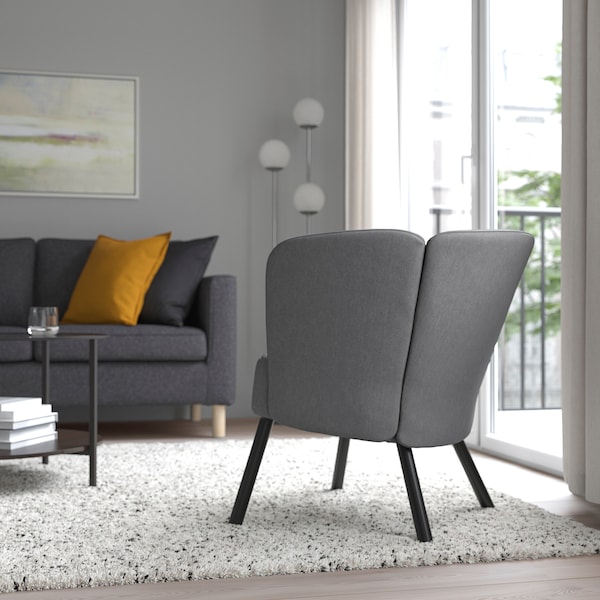 IKEA HERRÅKRA armchair Vissle Gray, Ikea Ireland | 3890NHCIJ