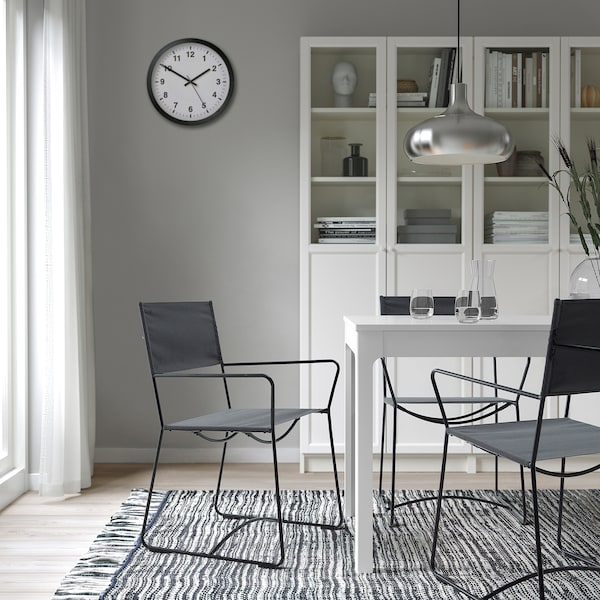 IKEA HÖGALT chair Black / Älvsborg Dark Gray, Ikea Ireland | 9764EYHNB