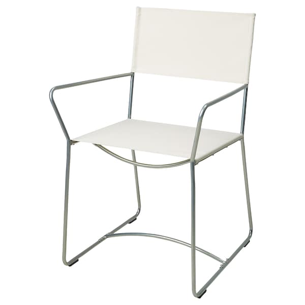 IKEA HÖGALT chair Silver Color / Älvsborg Beige, Ikea Ireland | 5918CDPOQ