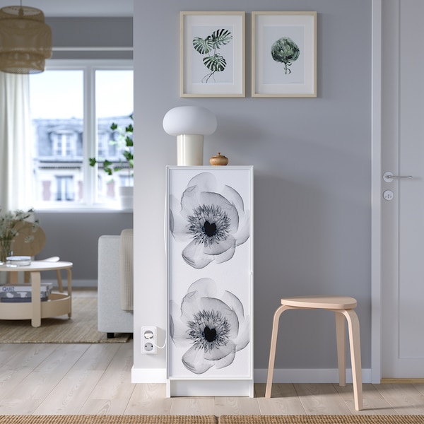 IKEA HÖGBO glass door, 15 3/4x38 1/4 in White, Ikea Ireland | 9054RIFLD