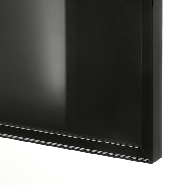 IKEA HÖGBO glass door, 15 3/4x75 5/8 in Black, Ikea Ireland | 5189YDENZ
