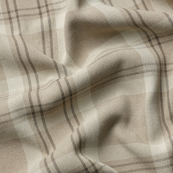 IKEA HÄGGVECKMAL room darkening curtains, 1 pair, 57x98 in Beige, Ikea Ireland | 0163PXLHY