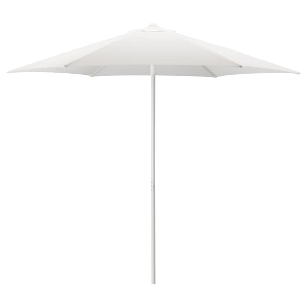 IKEA HÖGÖN Umbrella, 106 1/4 in White, Ikea Ireland | 6503ZHIAD