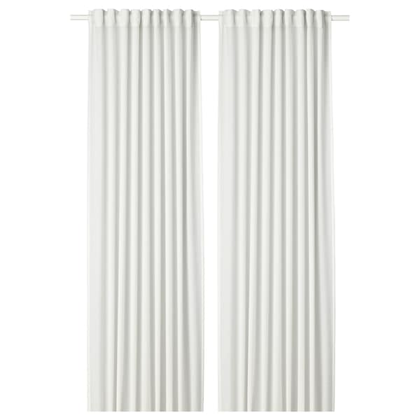 IKEA HILJA Curtains, 1 pair, white, 57x98 in, Ikea Ireland | 0342GLZRY