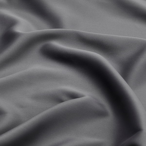 IKEA HILLEBORG black-out curtains, 1 pair, gray, 57x118 in, Ikea Ireland | 3652AYFZL