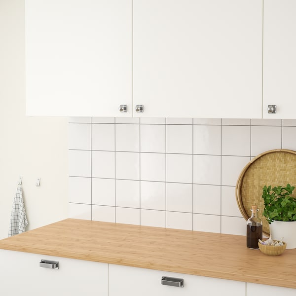 IKEA HOLMARED countertop, bamboo/veneer, 98x1 1/8 in, Ikea Ireland | 6412XSKBI