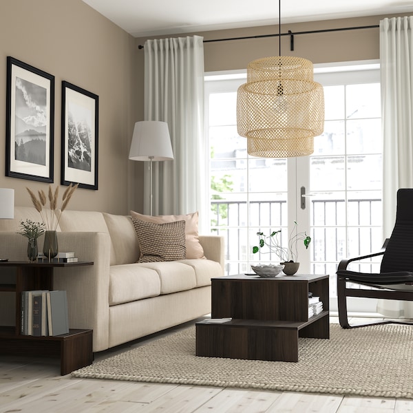 IKEA HOLMERUD coffee table, 35 3/8x21 5/8 in Dark Brown, Ikea Ireland | 5492UQFND