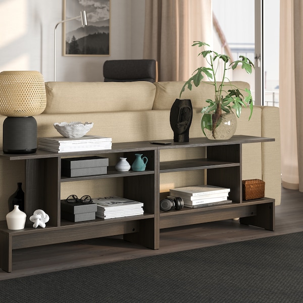 IKEA HOLMERUD side table, 31 1/2x12 1/4 in Dark Brown, Ikea Ireland | 7246NEPIU