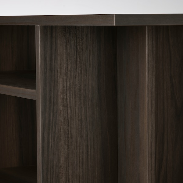 IKEA HOLMERUD side table, 31 1/2x12 1/4 in Dark Brown, Ikea Ireland | 7246NEPIU