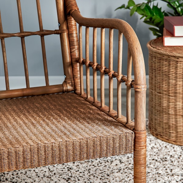 IKEA HOLMSTA armchair, handmade beige, Ikea Ireland | 5391KADBG