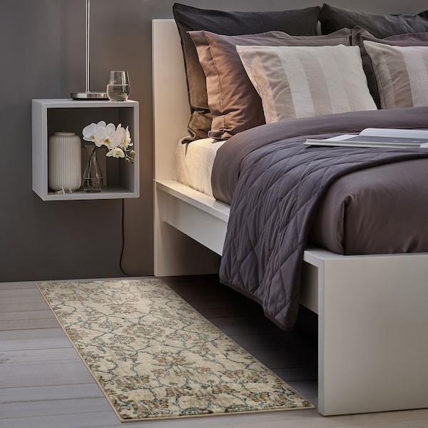 IKEA HOLSTEBRO rug, low pile, beige, 2'7 inx6'7 in, Ikea Ireland | 2346QLNRU