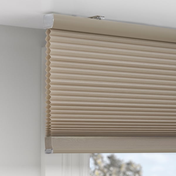 IKEA HOPPVALS Cellular blind, 30x64 in Beige, Ikea Ireland | 1968QJFZN