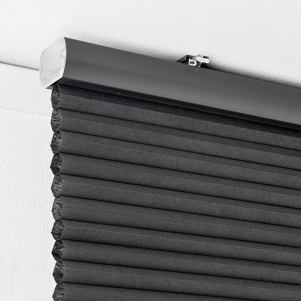 IKEA HOPPVALS Room darkening cellular blind, gray, 32x64 in, Ikea Ireland | 5948RHSDE