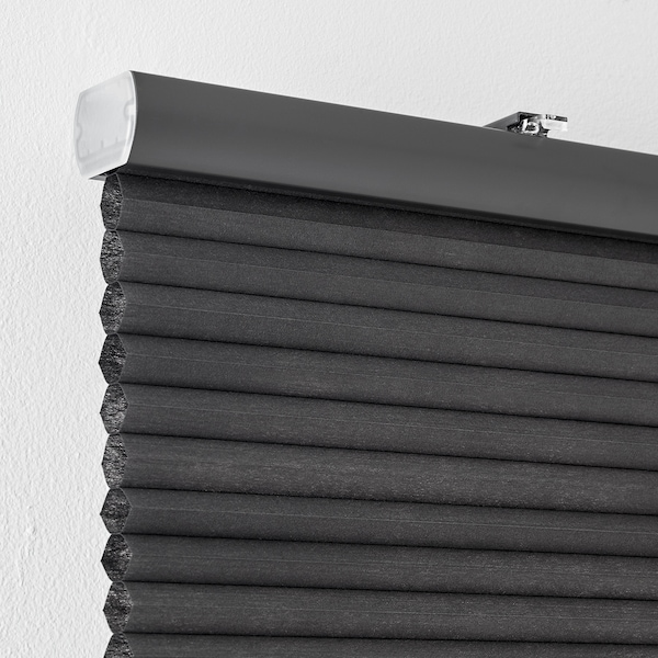 IKEA HOPPVALS Room darkening cellular blind, gray, 32x64 in, Ikea Ireland | 5948RHSDE