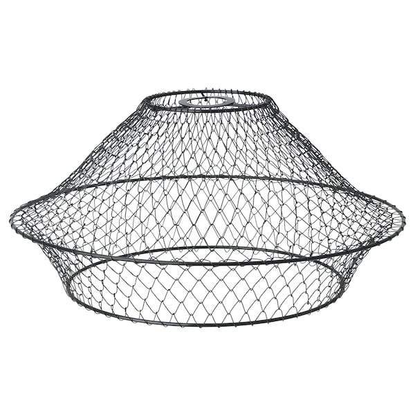 IKEA HORRED pendant lamp shade, metal/black, Ikea Ireland | 2618MJDQW