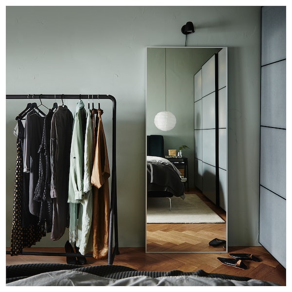 IKEA HOVET mirror, 30 3/4x77 1/8 in Aluminum, Ikea Ireland | 0473XBWNU
