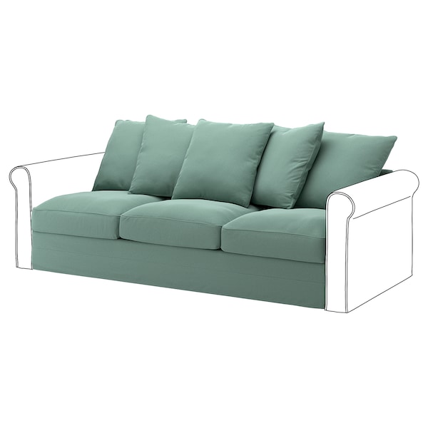 IKEA HÄRLANDA Cover for sofa section Ljungen Light Green, Ikea Ireland | 7890LYMFB