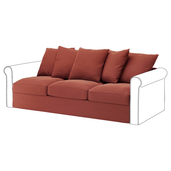 IKEA HÄRLANDA Cover for sofa section Ljungen Light Red, Ikea Ireland | 0435UPOZE