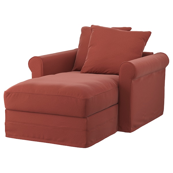 IKEA HÄRLANDA chaise cover Ljungen Light Red, Ikea Ireland | 6830PRYMS
