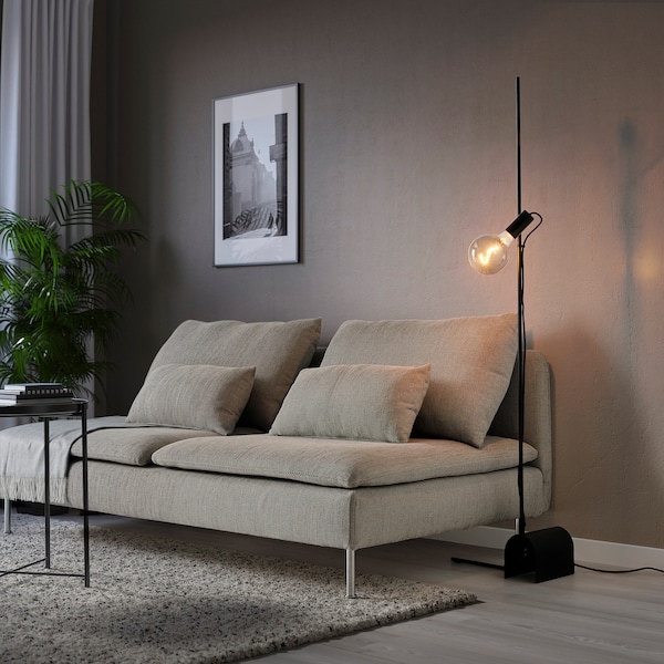 IKEA HÅRSLINGA floor lamp Black, Ikea Ireland | 9237DNCEF