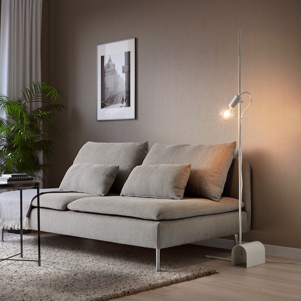IKEA HÅRSLINGA floor lamp White, Ikea Ireland | 8172OADHI