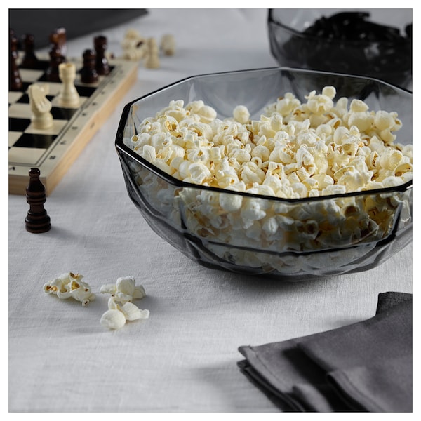 IKEA HÖSTAGILLE bowl, gray, 10 in, Ikea Ireland | 1896TDZIG